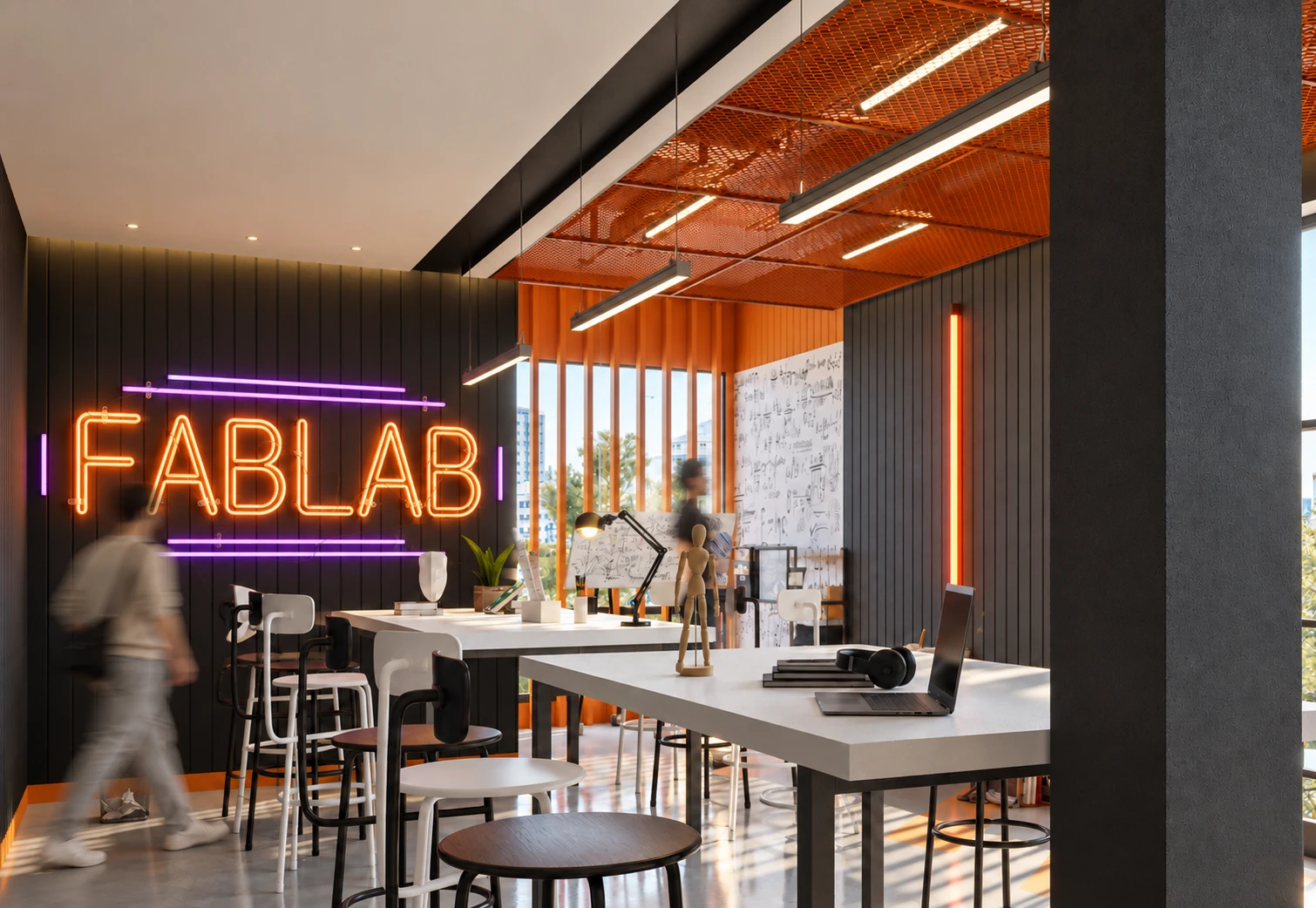 Maison de jeunes Al Manal — FabLab