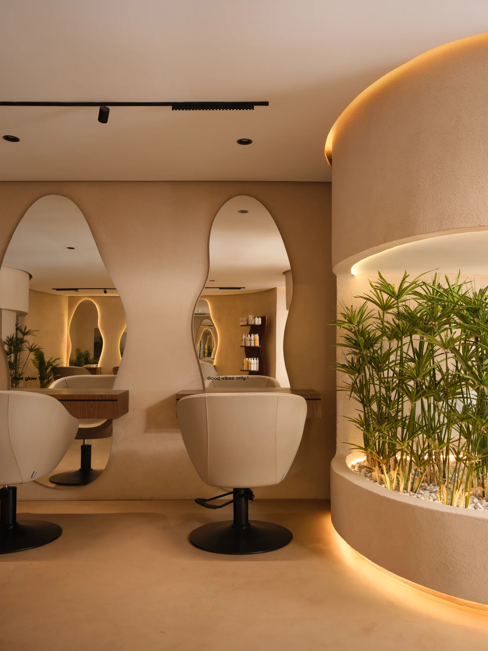 Aura Spa — Lumière et végétation
